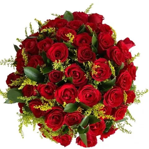 Buquê com 70 Rosas, buquês de flores com entrega em Aracaju