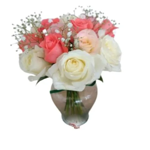 Vaso de Flores Francês, buquês de flores com entrega em Aracaju
