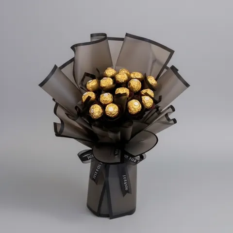 Buquê de Ferrero Rocher, cestas de chocolate com entrega em Aracaju