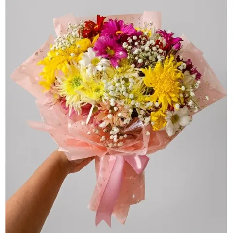 Buquê Coreano de Flores do Campo, buquês luxo com entrega em Aracaju