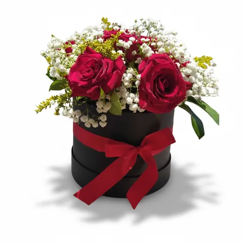 Box de Rosas Pequeno, buquês de flores com entrega em Aracaju