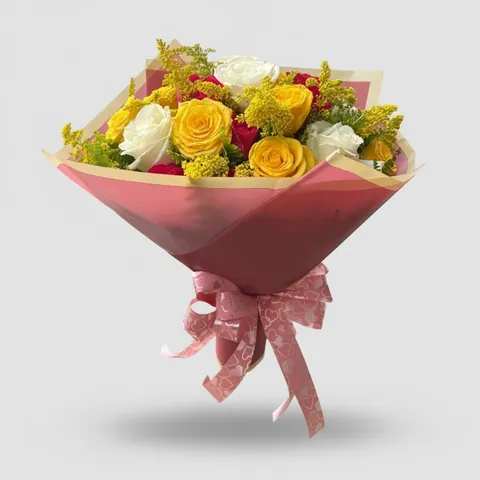 Buquê para Colorir Seu Dia, buquês de flores com entrega em Aracaju