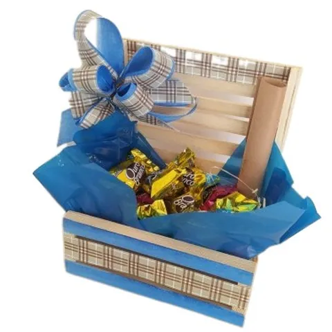Baúzinho Chocolate, cestas de chocolate com entrega em Aracaju